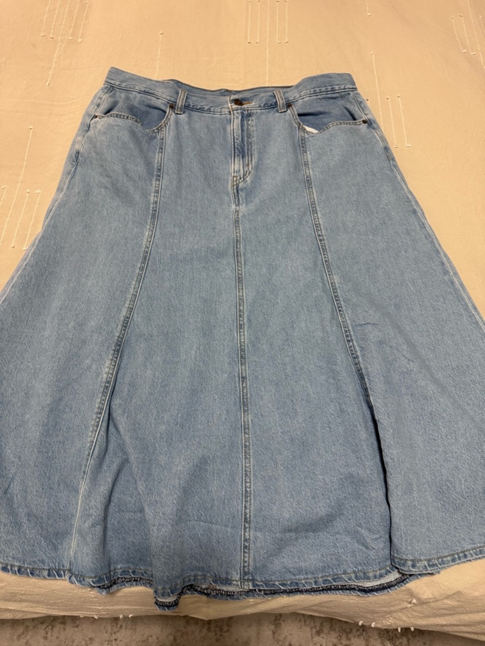 Levi's Light Blue Denim Jeans with Leather Patch